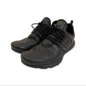 Nike Air Presto All Leather Triple Black